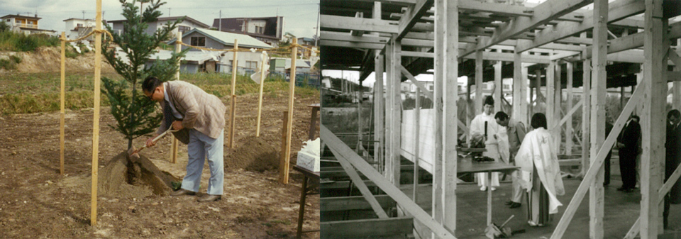 写真：先代社長