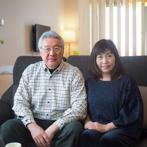 写真：Iさん夫妻